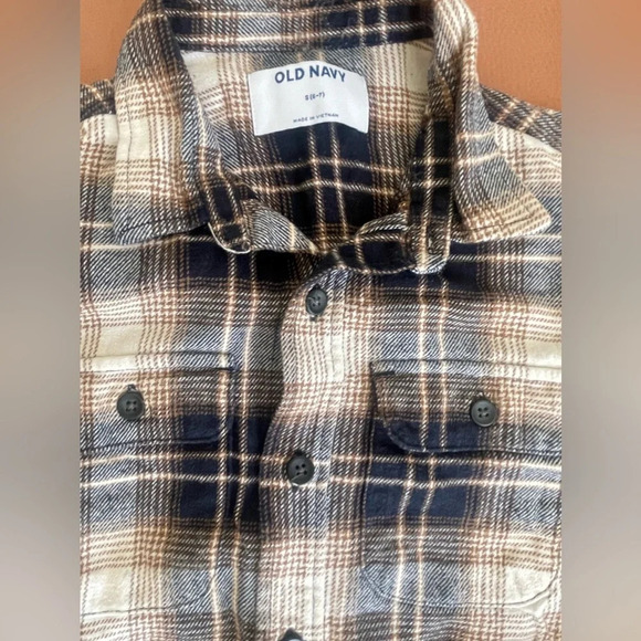 Boys button down shirt bundle crewcuts, Sonoma, and old navy - Picture 6 of 11